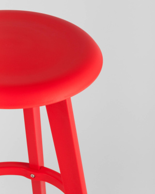 Стул полубарный Меган велюр черный фото Стул полубарный Меган велюр черный. Фото №5