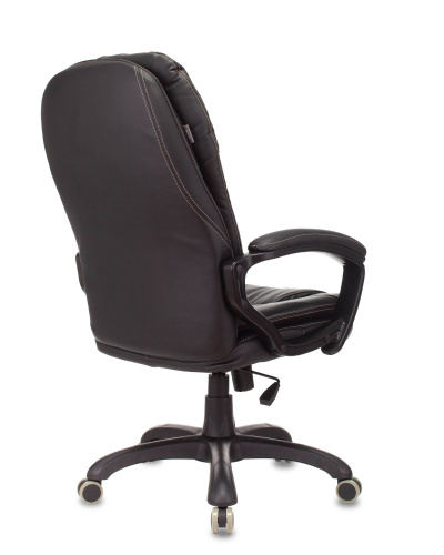 Кресло руководителя Бюрократ CH-868N черный эко.кожа крестовина пластик. Фото №6