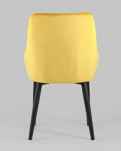 Стул Диана велюр оранжевый. Фото №6