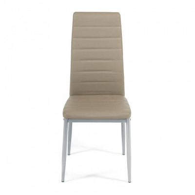 Стул Easy Chair (mod. 24) металл/экокожа, 40x42x95.5, пепельно-коричневый/серый (поставляется по 4 шт) фото Стул Easy Chair (mod. 24) металл/экокожа, 40x42x95.5, пепельно-коричневый/серый (поставляется по 4 шт). Фото №2