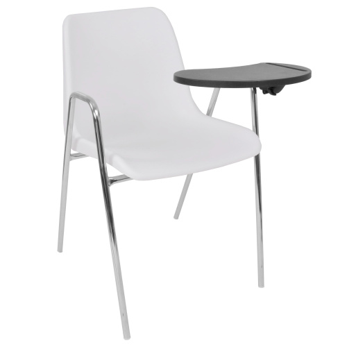 Стул Vicenza-4 высокие ножки с подлокотниками хром + столик TLT. Фото №15