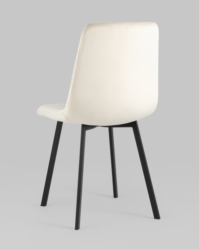 Стул Chilly велюр бежевый. Фото №7