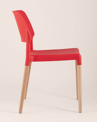 Стул BISTRO красный фото Стул BISTRO красный. Фото №5