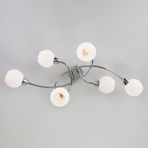 Потолочная люстра Eurosvet Whitney 30133/6 хром. Фото №2