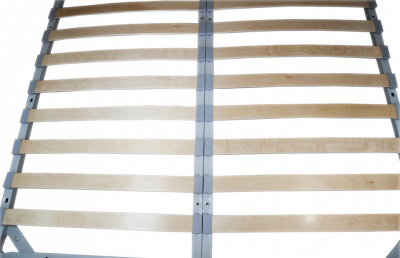 кровать 2000*1400 Ассоль АС-60 (с ламелями и п/м) ваниль фото кровать 2000*1400 Ассоль АС-60 (с ламелями и п/м) ваниль. Фото №3