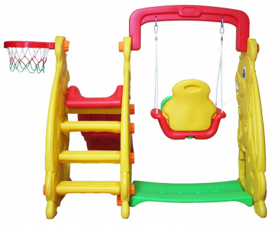 Комлекс игровой Кролик ZK010-1, желтый, красный. Фото №3