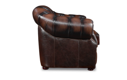 Диван B-128 (3-х местный) коричневый. Фото №7