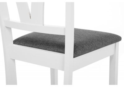 Стул деревянный Star white / light grey. Фото