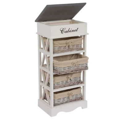 Комод с четырьмя корзинами HX13-054 фото Комод с четырьмя корзинами HX13-054. Фото №3