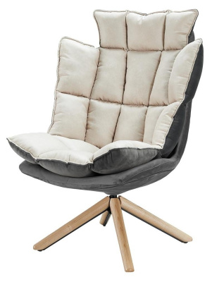 Дизайнерское кресло DC-1565С (бежевое) BEIGE. Фото №3