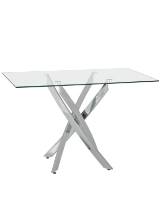 Стол обеденный Варна 120*80 стеклянный. Фото