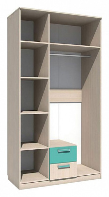 Шкаф платяной Рико НМ 013.08-01. Фото