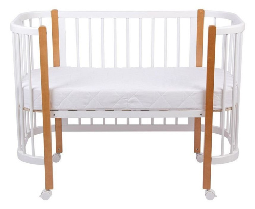 Матрас для новорожденных Polini kids Волшебные сны Перышко, белый. Фото №6