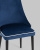 Стул Луис с кантом велюр синий фото Стул Луис с кантом велюр синий. Фото №9
