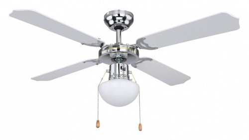 Светильник с вентилятором Globo Champion 0309CSW. Фото №1