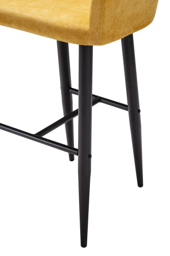 Кресло барное Oscar Сканди Желт/Черный. Фото №6