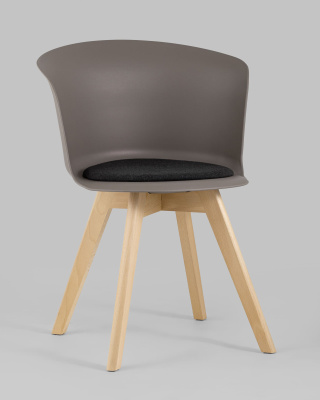 Стул Blossom с подушкой темно-бежевый. Фото