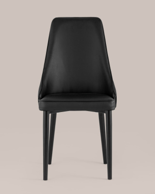 Стул Луис экокожа черный. Фото