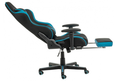 Стул Kano черное / голубое фото Стул Kano черное / голубое. Фото №3