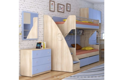 Комод высокий широкий Силуэт. Фото