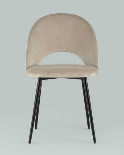 Стул Меган велюр бежевый. Фото №5