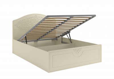 кровать 2000*1400 Ассоль АС-60 (с ламелями и п/м) ваниль фото кровать 2000*1400 Ассоль АС-60 (с ламелями и п/м) ваниль. Фото №2