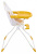 Стул для кормления Polini Kids Малышарики Солнечный день, белый. Фото №4